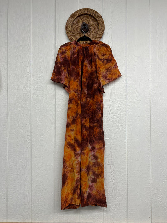 Crepe Sari Summer Woodstock Duster 0626 088