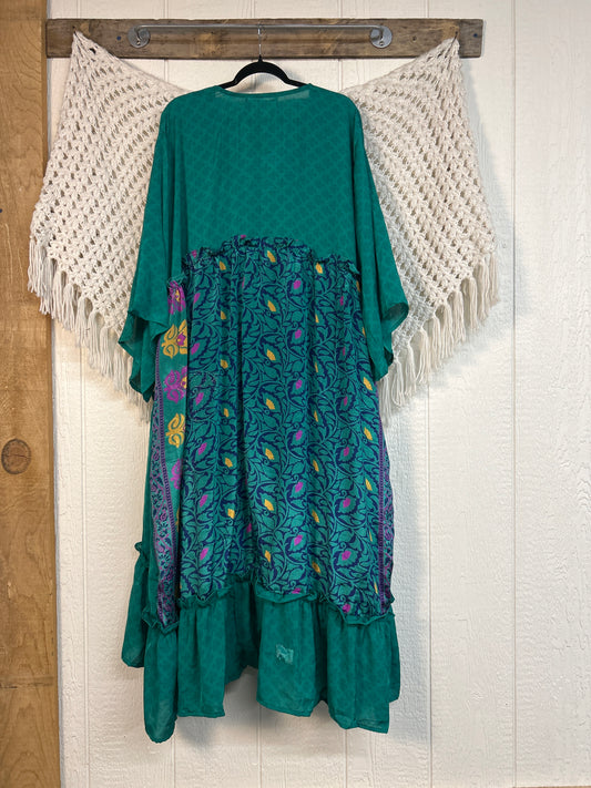 Rasgulla Sari Rhiannon Kimono 0826 100