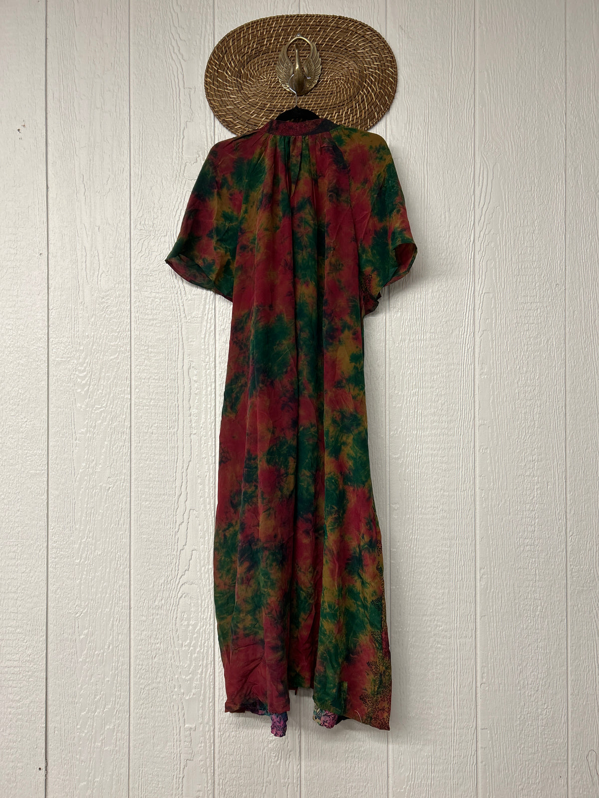 Crepe Sari Summer Woodstock Duster 0626 234