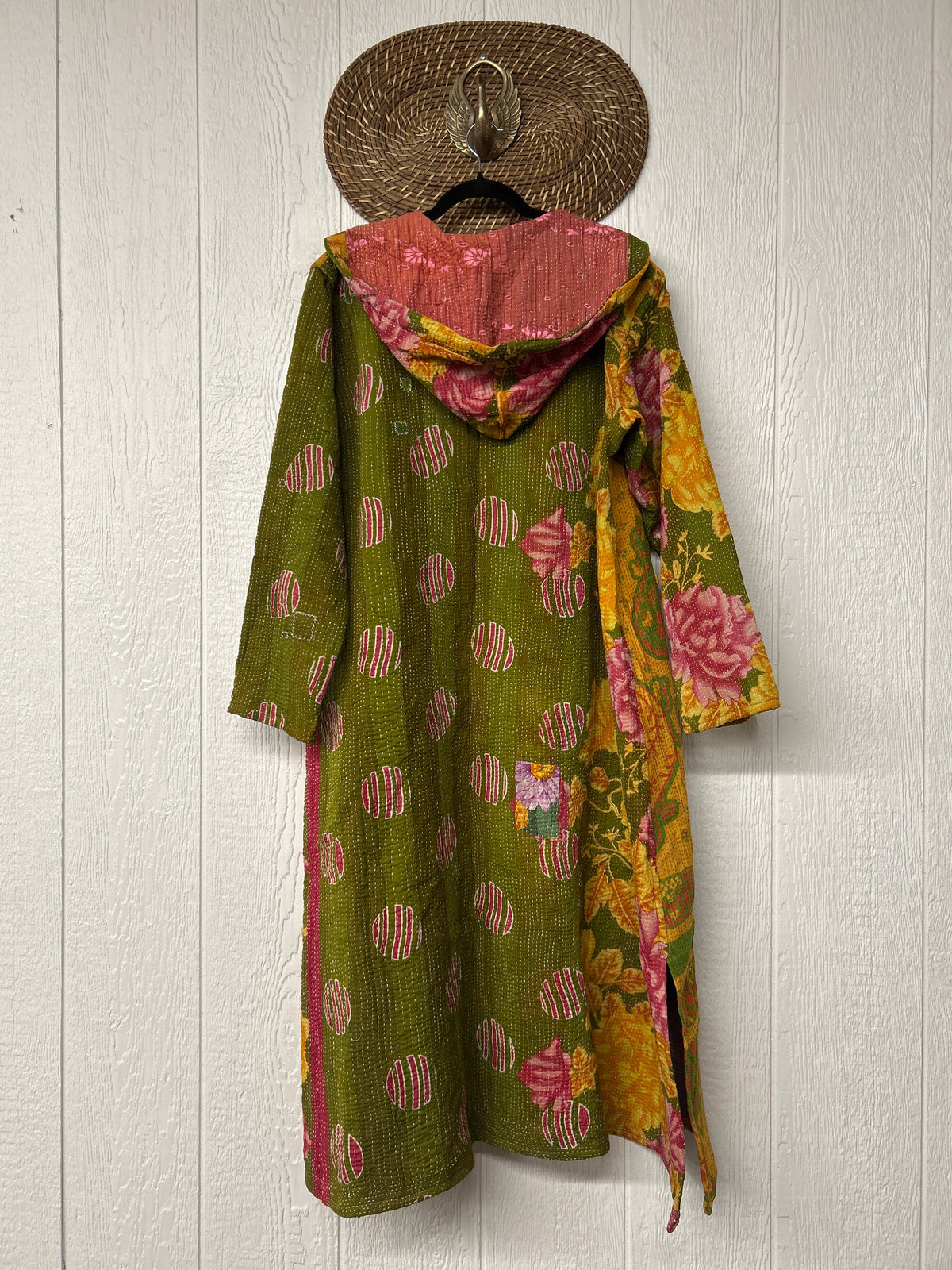 Fine Kantha Rising Sun Coat 1026 013