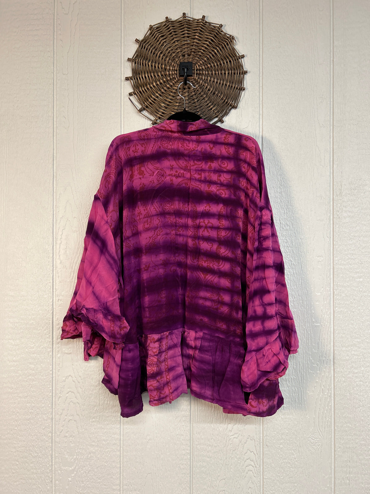 Crepe Sari Wild Rose Top 1026 074
