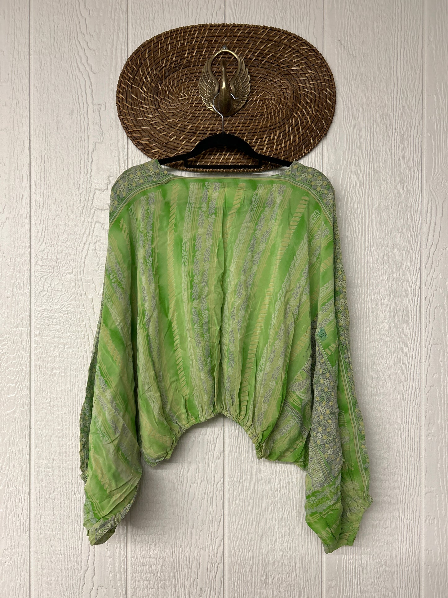 Crepe Sari Luna Crop Top 0526 010