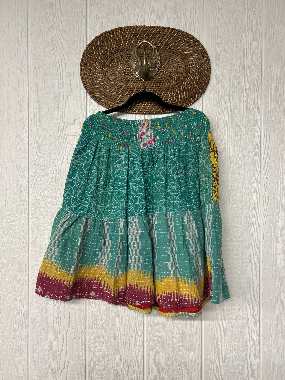 Pareo Kantha Meadow Skirt 0826 173
