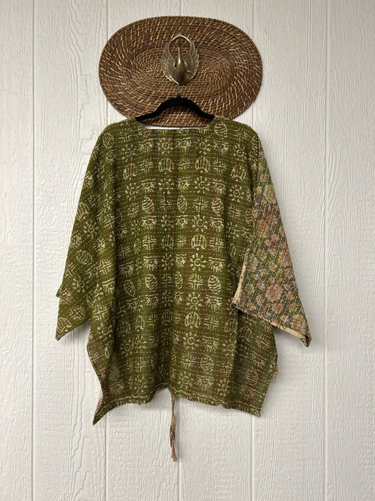 Pareo Kantha Hi-Lo Butterfly Top 0626 074