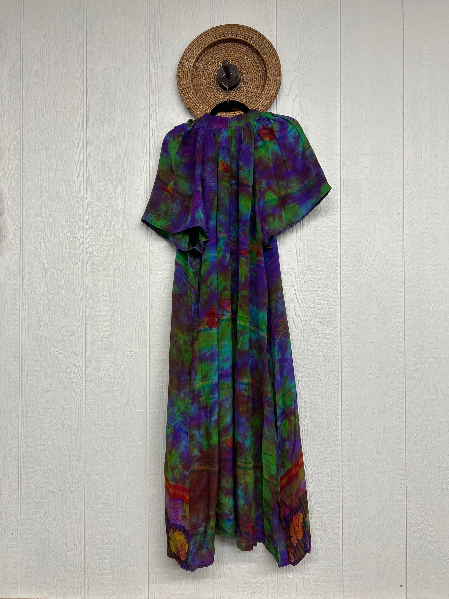 Crepe Sari Summer Woodstock Duster 0626 017