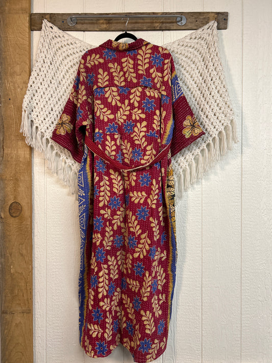 Pareo Kantha Gravity Duster Dress 0226 106