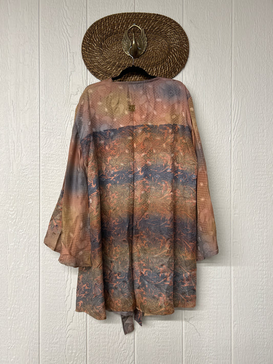 Crepe Sari Shortie Spellbound Kimono 0426 094