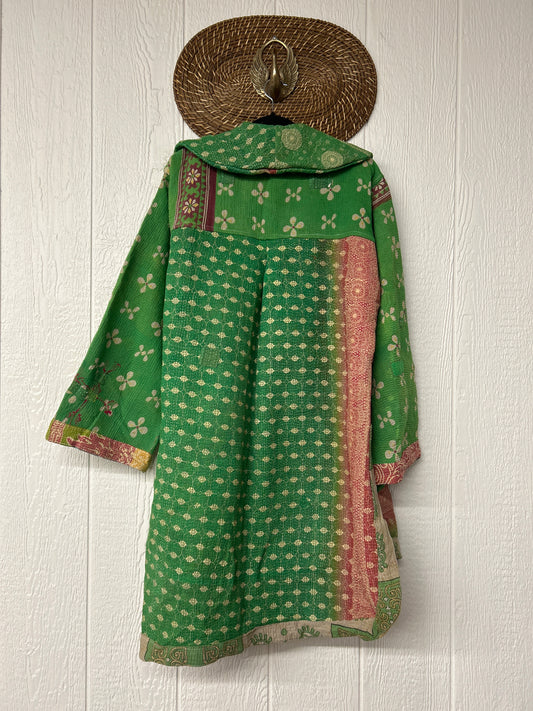 Fine Kantha Drifter Coat 1125 038