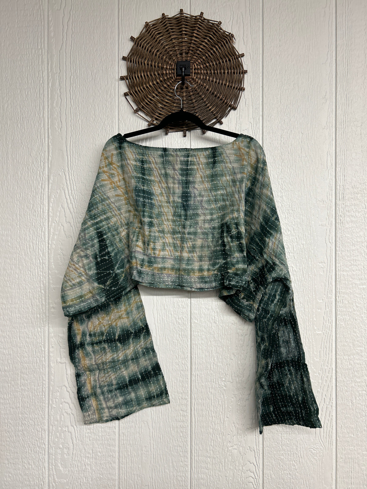 Pareo Kantha Abundance Crop Top 1026 023