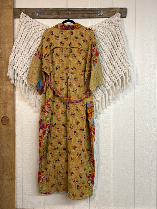 Pareo Kantha Gravity Duster Dress 0226 139