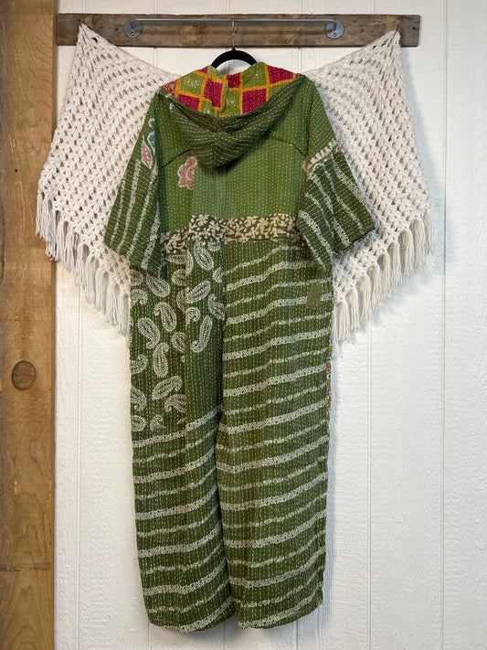 Pareo Kantha Zen Hoodie Jumpsuit 0726 169