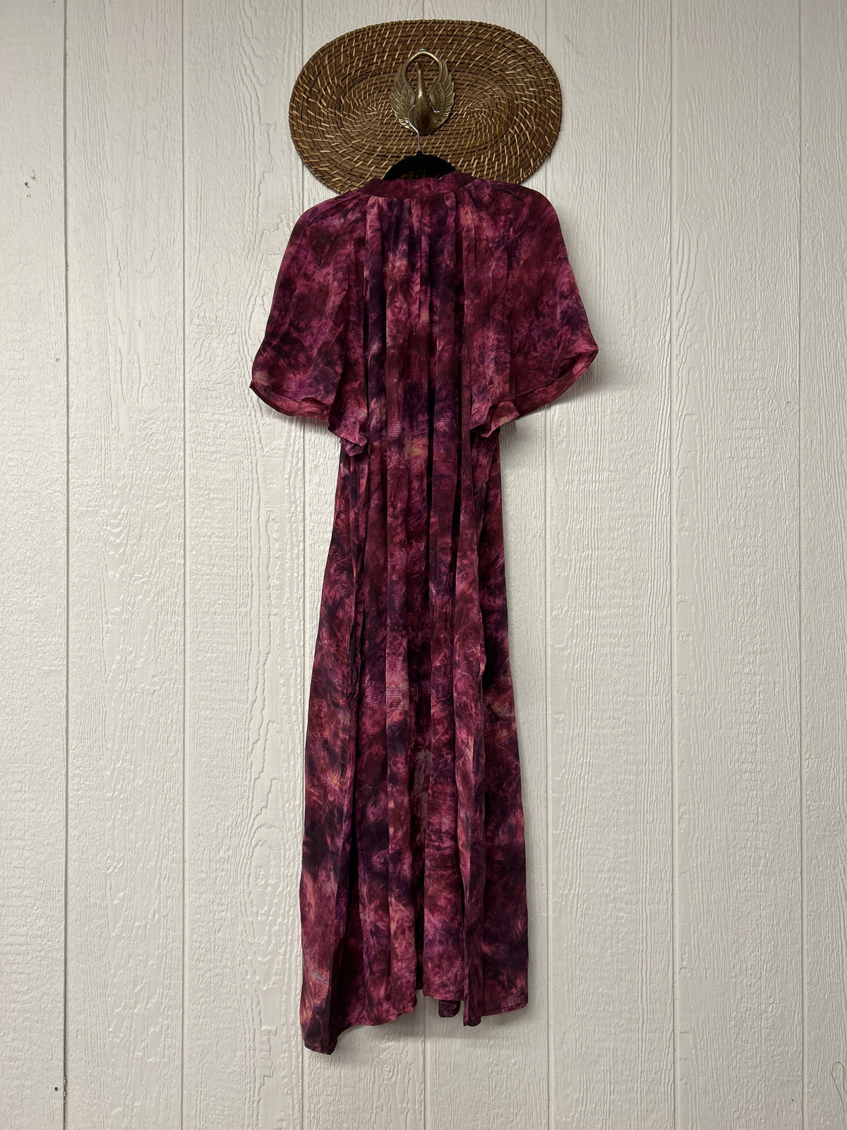Crepe Sari Summer Woodstock Duster 0626 229