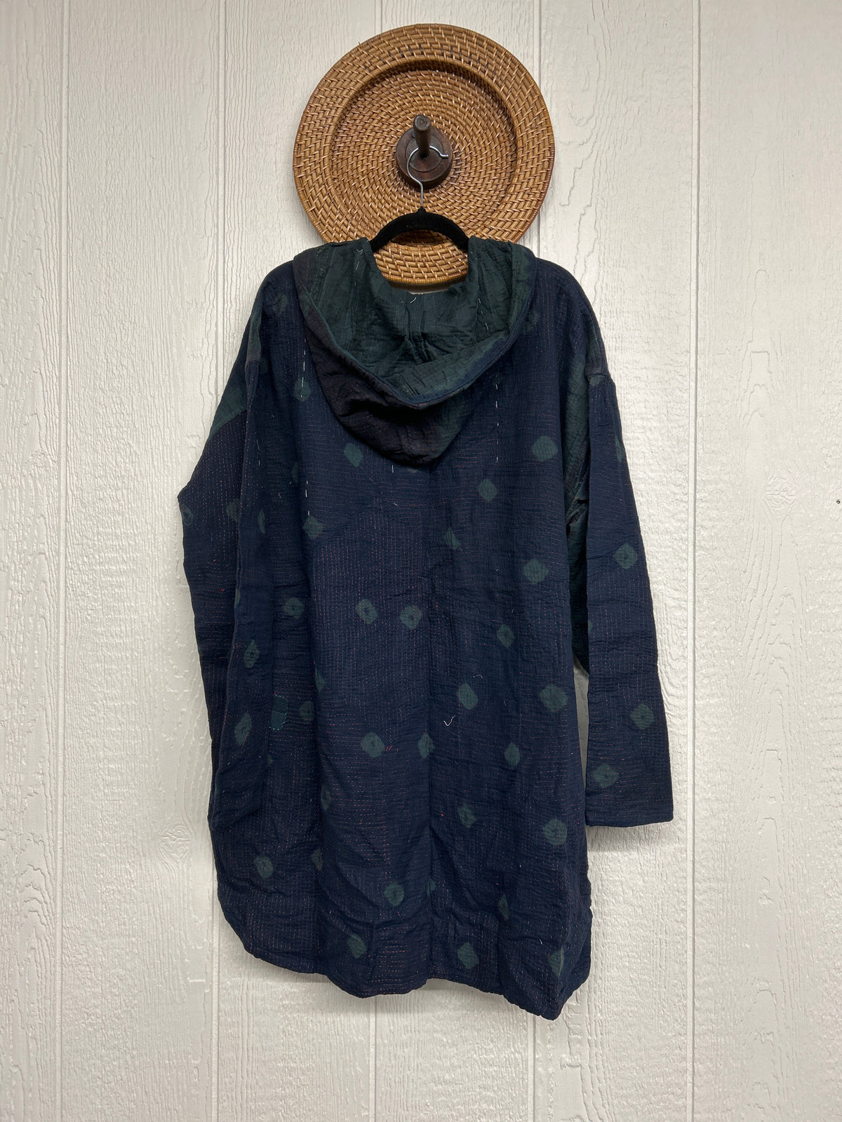 Aura Edit Fine Kantha Under The Stars Hoodie 1026 002