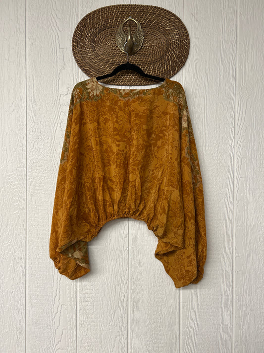 Crepe Sari Luna Crop Top 0126 198