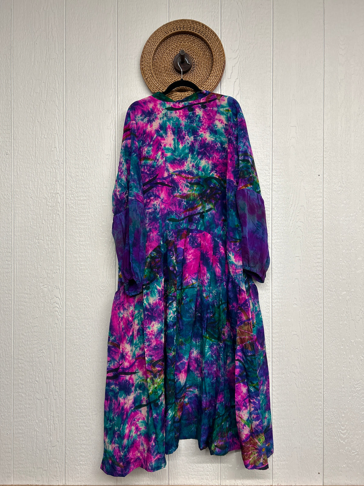 Crepe Sari Evermore Kimono 1026 078