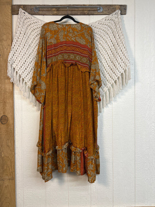 Rasgulla Sari Rhiannon Kimono 0826 084