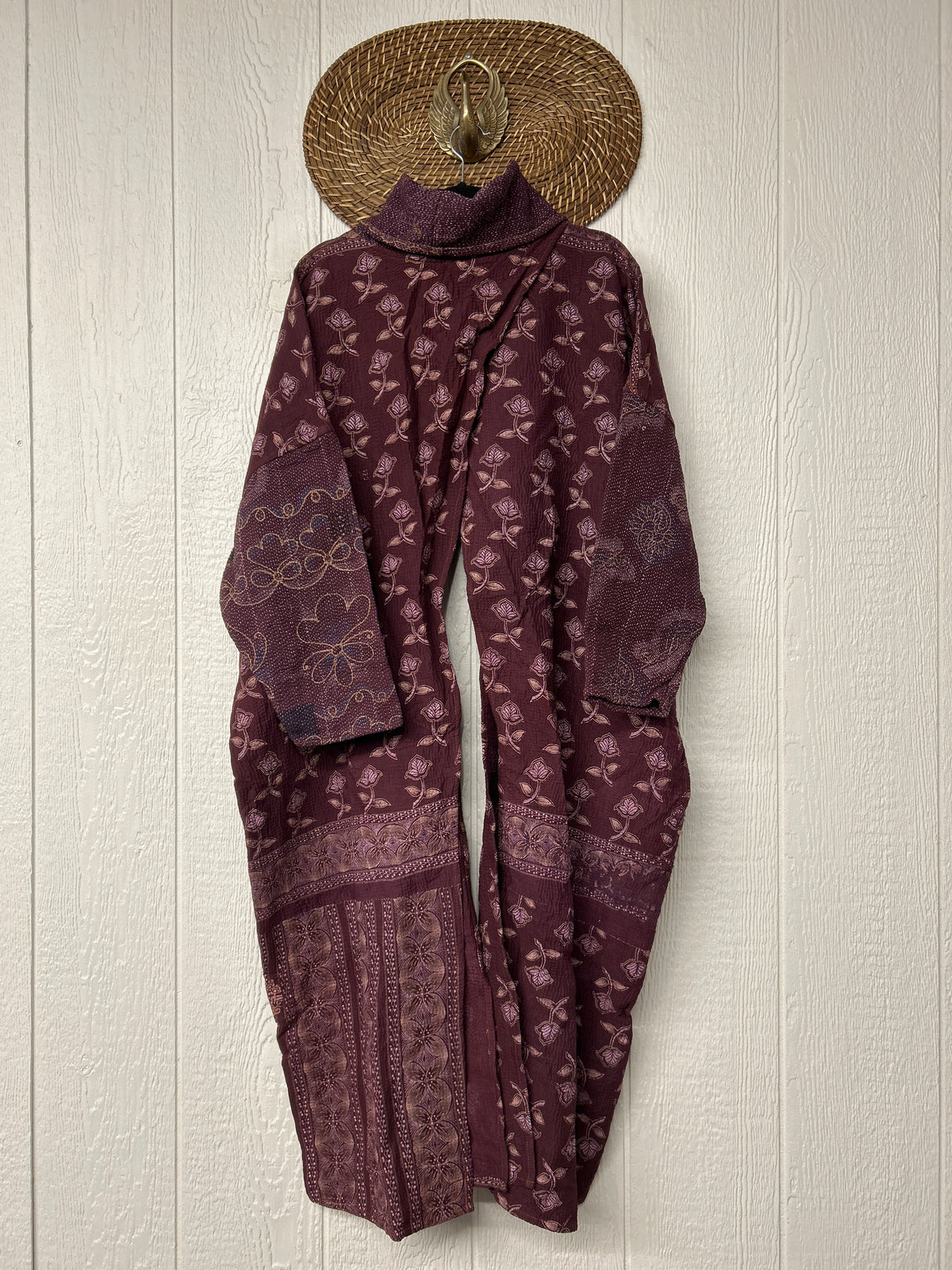 Aura Edit Fine Kantha Cowl Split Pullover 1026 007