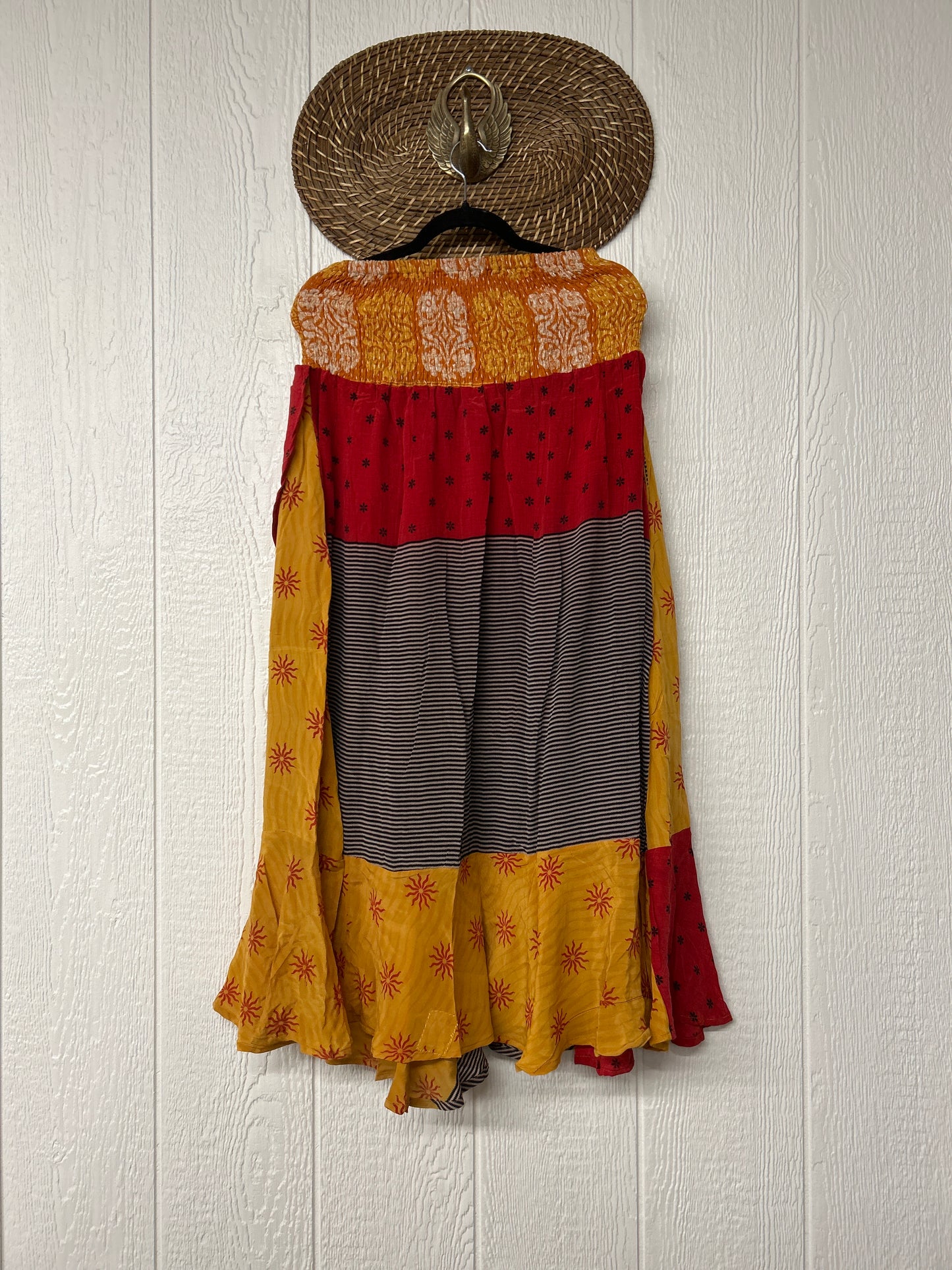 Crepe Sari Inner Peace Wrap Skirt 0626 181