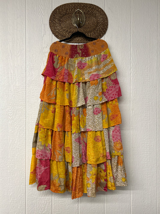 Rasgulla Sari Venus Ruffle Maxi 1125 101