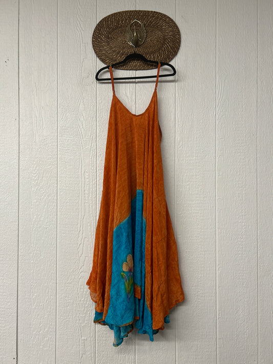 Crepe Sari Moonchild Dress 0826 130