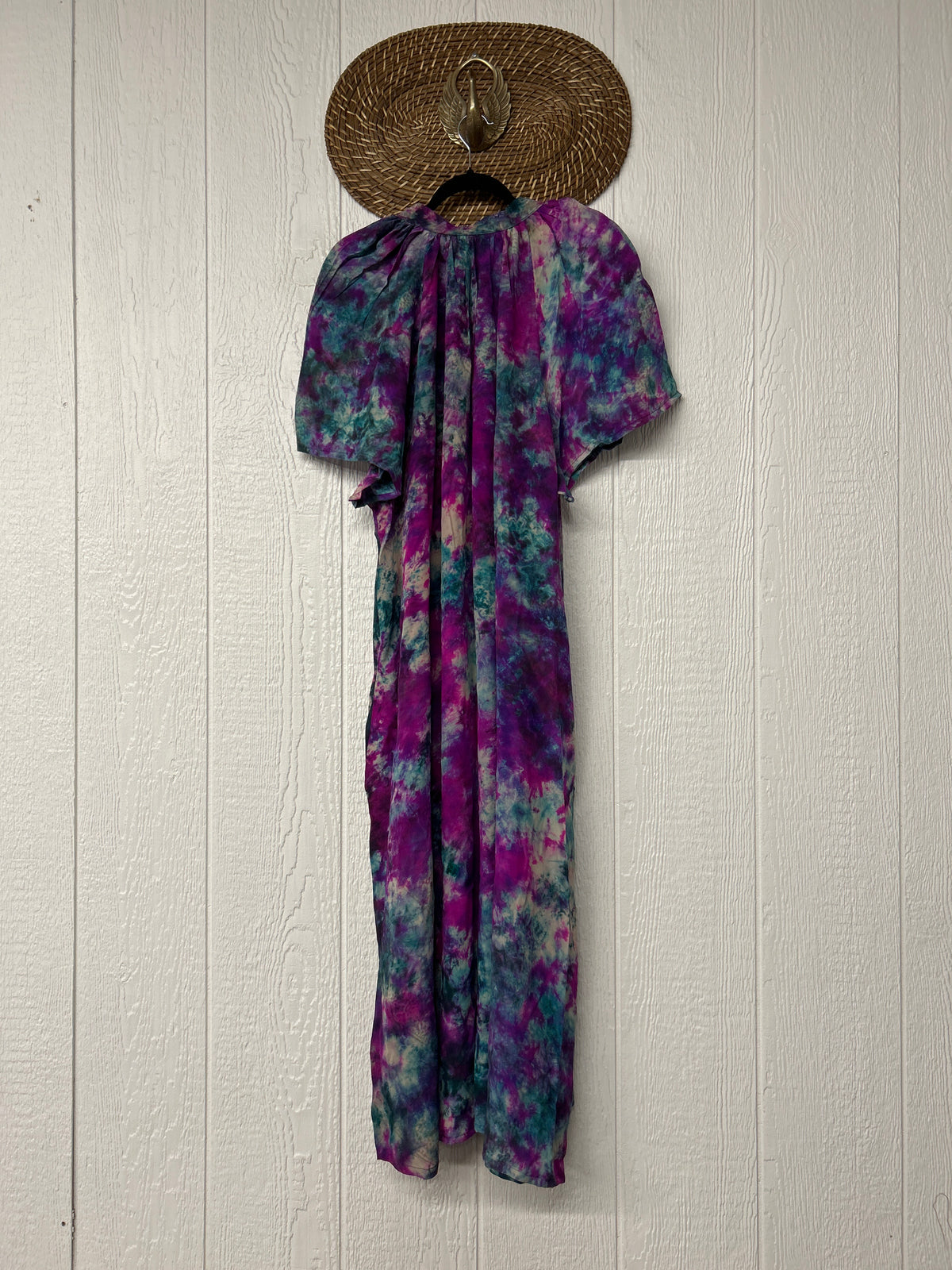 Crepe Sari Summer Woodstock Duster 0626 231