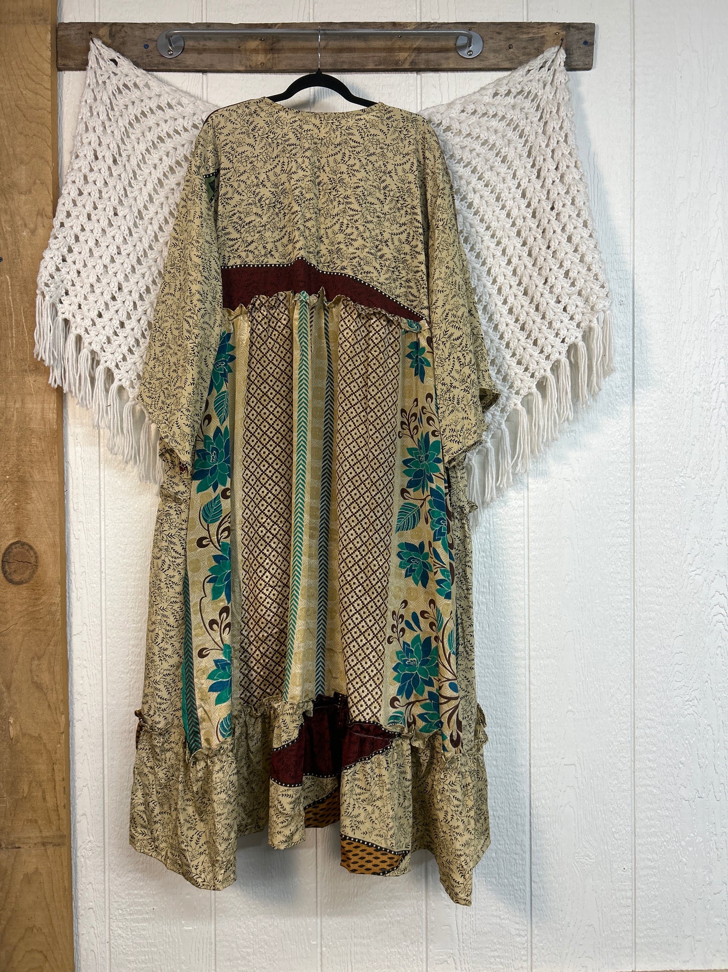 Rasgulla Sari Rhiannon Kimono 0826 090