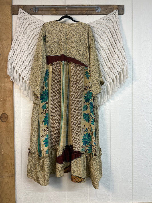 Rasgulla Sari Rhiannon Kimono 0826 090