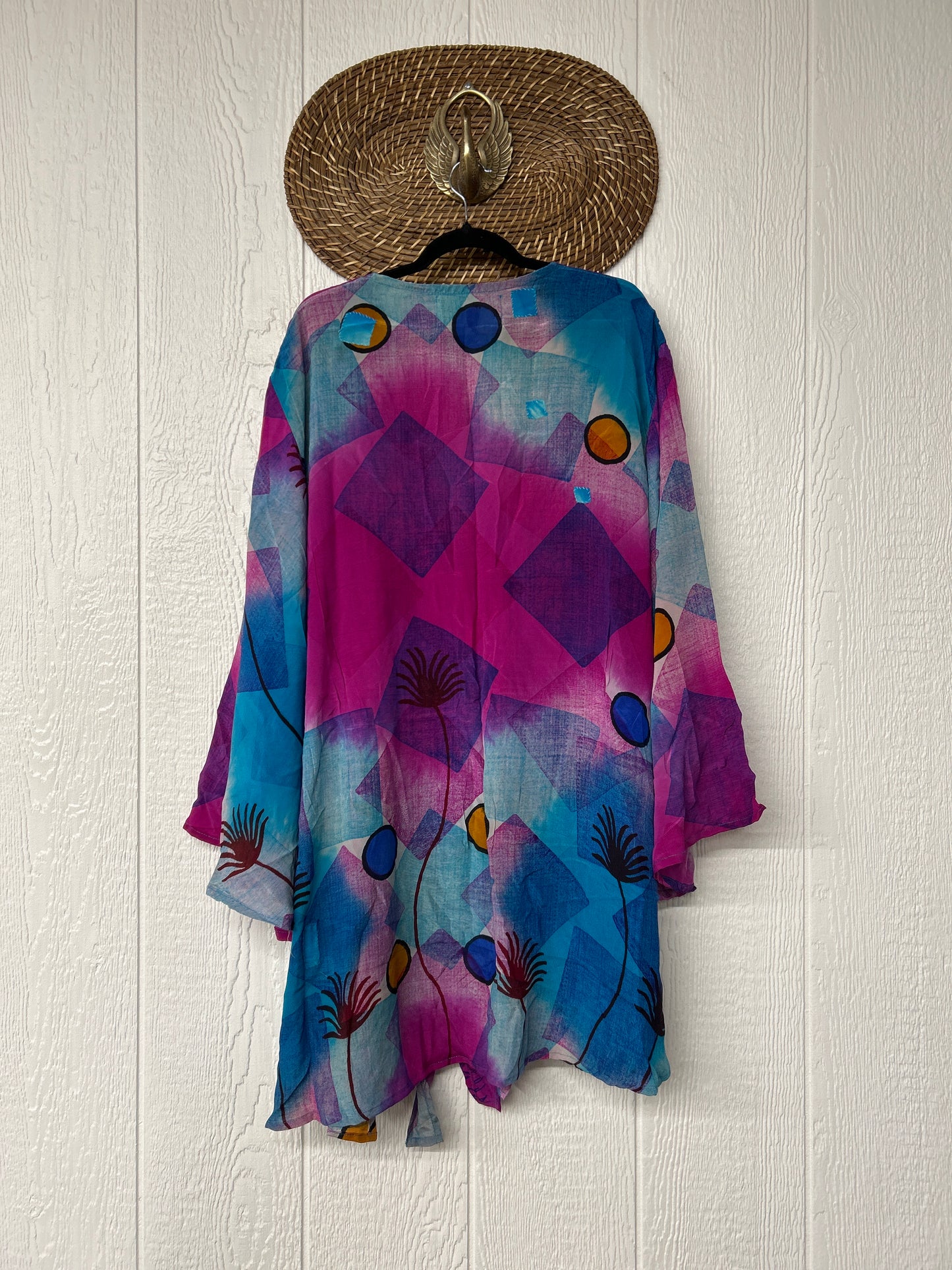 Crepe Sari Shortie Spellbound Kimono 0426 012