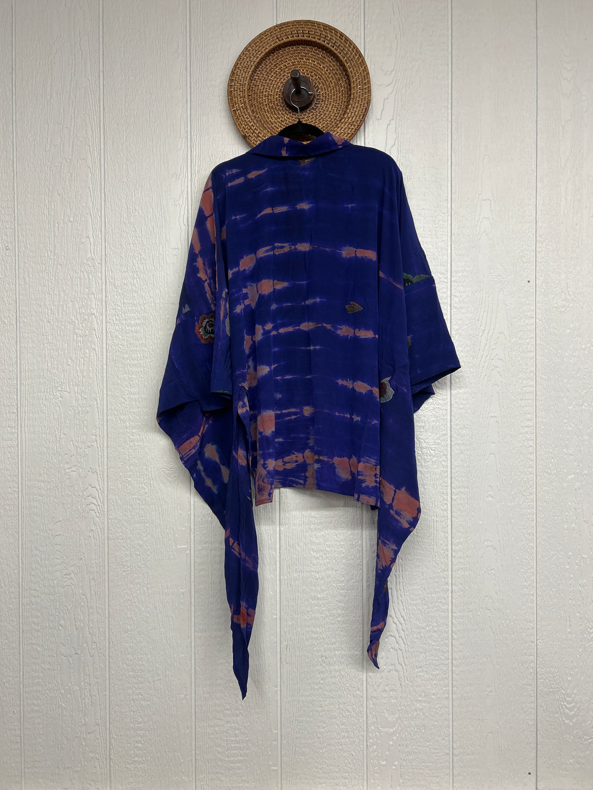 Crepe Sari Summer Nirvana Button Down 0626 109