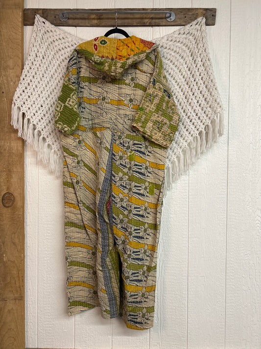 Kantha Zen Hoodie Jumpsuit 0925 247