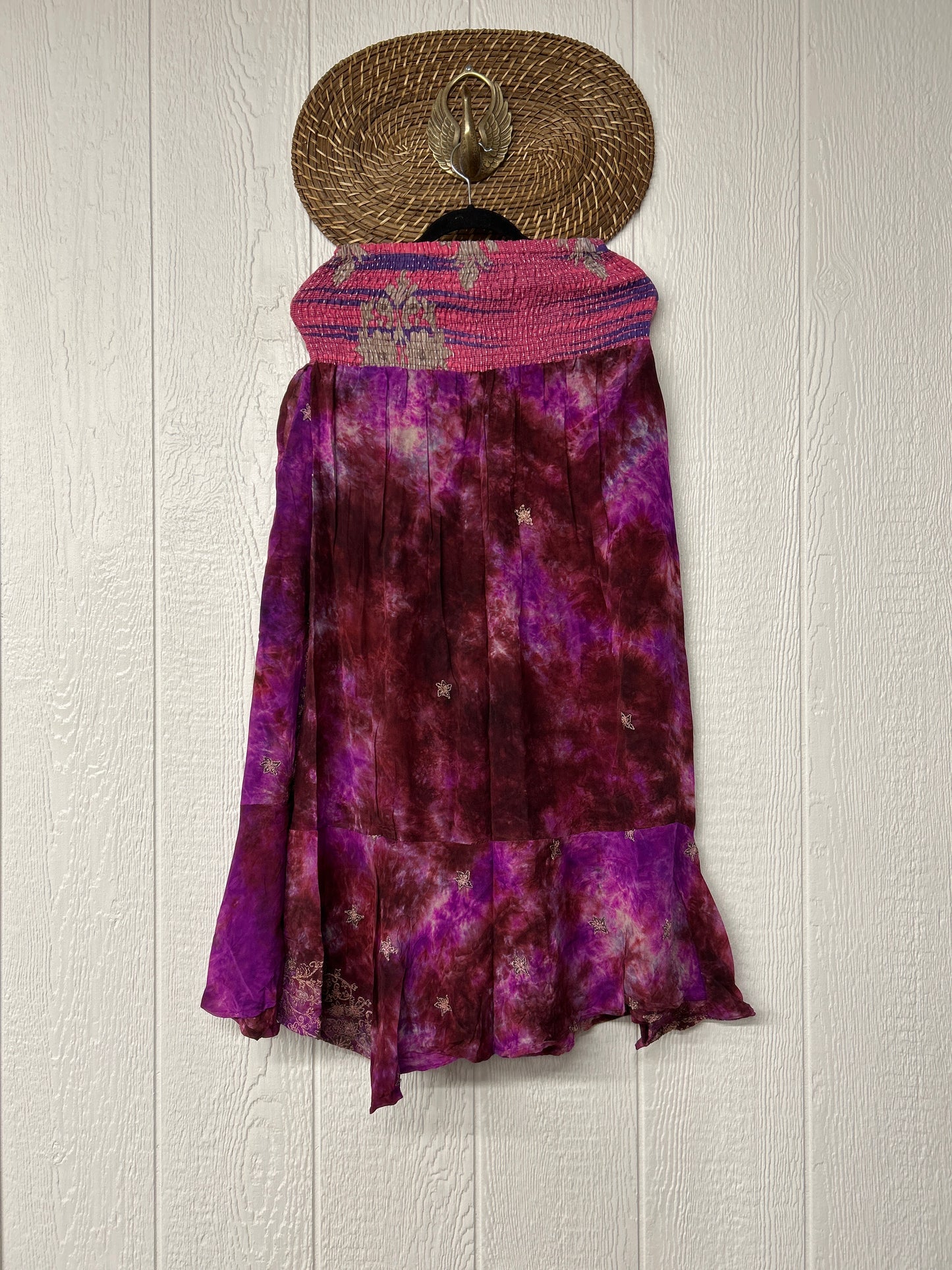 Crepe Sari Inner Peace Wrap Skirt 0626 082
