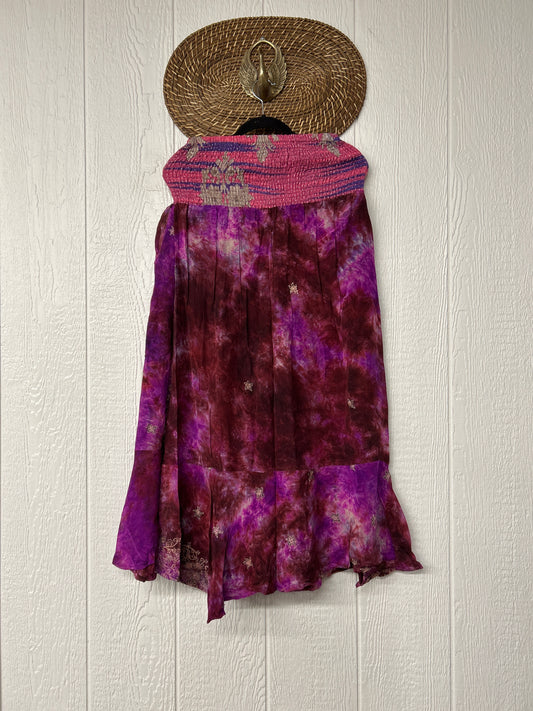 Crepe Sari Inner Peace Wrap Skirt 0626 082