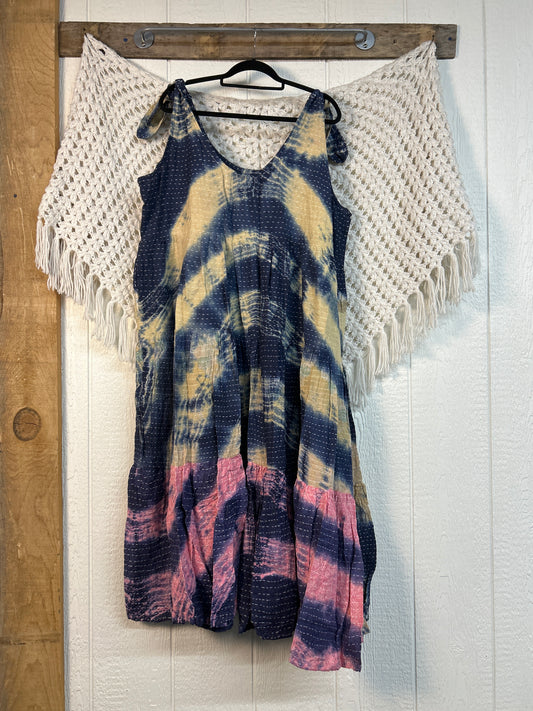 Pareo Kantha Celeste Maxi 0526 026