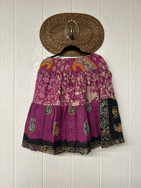 Pareo Kantha Meadow Skirt 0826 203