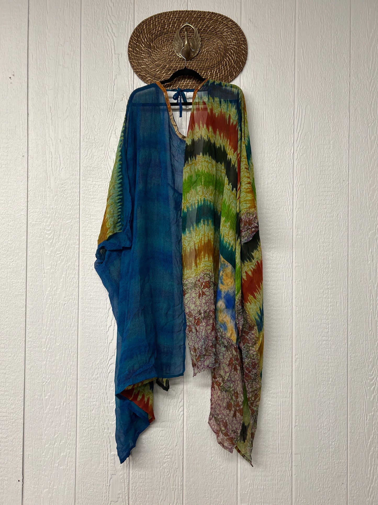 Crepe Sari Orchid Kimono 0626 055