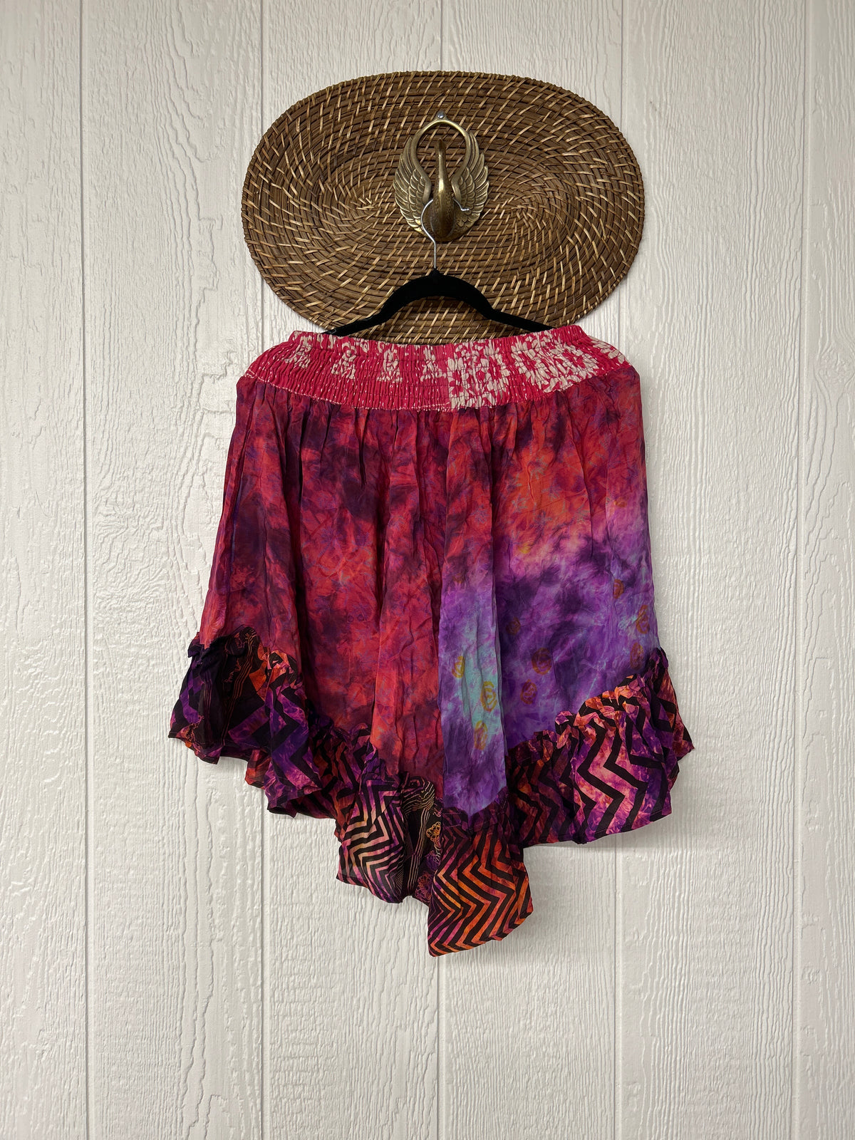 Crepe Sari Lover Cropped Culottes 0726 103