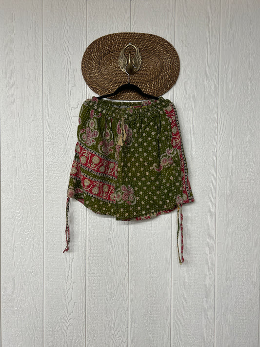 Kantha Butterfly Shorts 0425 195