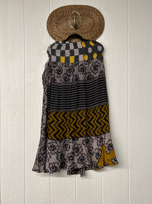 Crepe Sari Inner Peace Wrap Skirt 0626 022