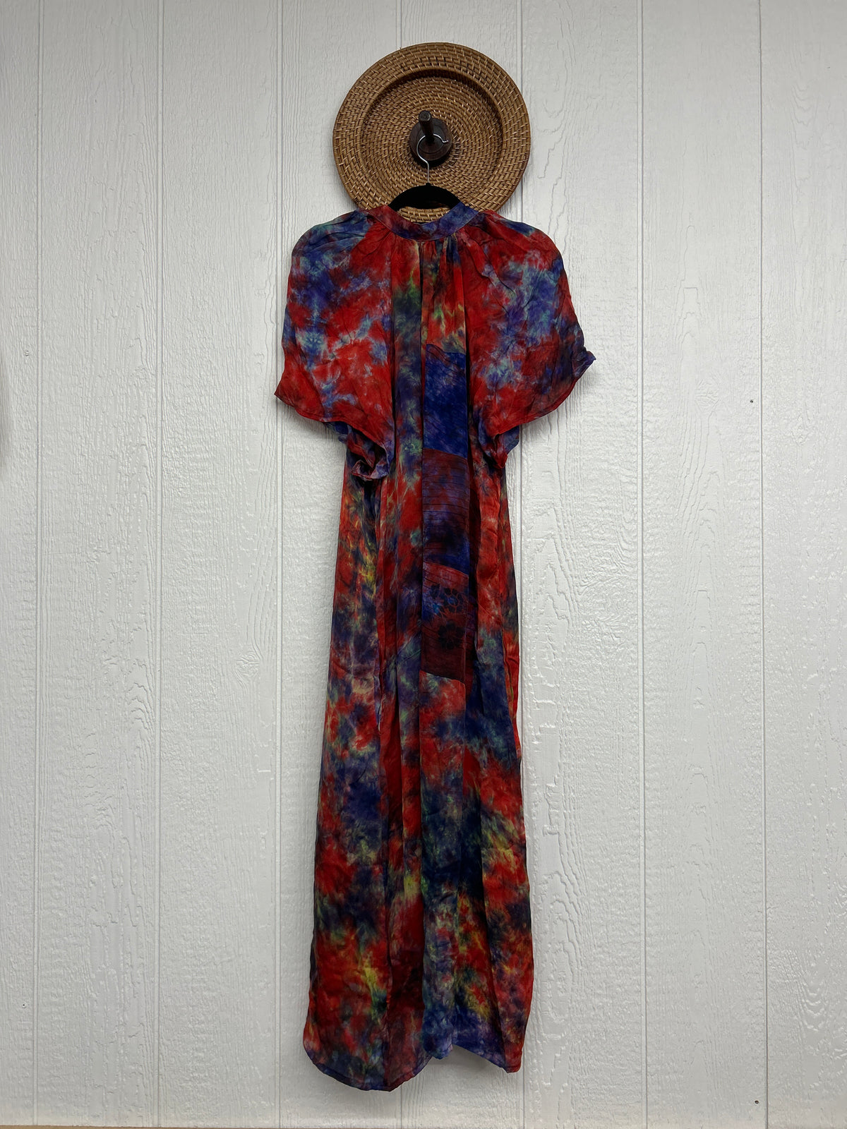 Crepe Sari Summer Woodstock Duster 0626 104