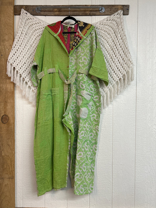 Kantha Zen Hoodie Jumpsuit 0925 266