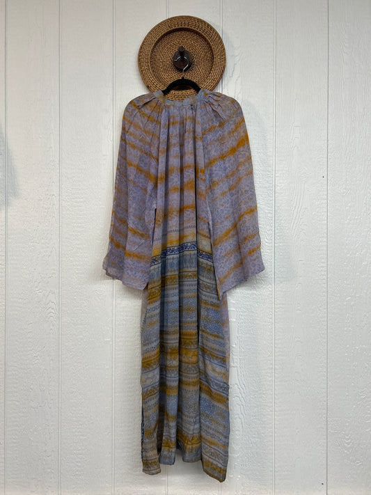 Crepe Sari Woodstock Duster Dress 0226 208