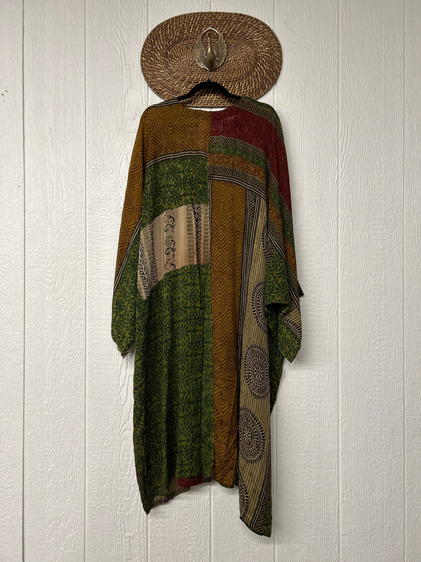 Crepe Sari Gaia Duster Dress 0826 126