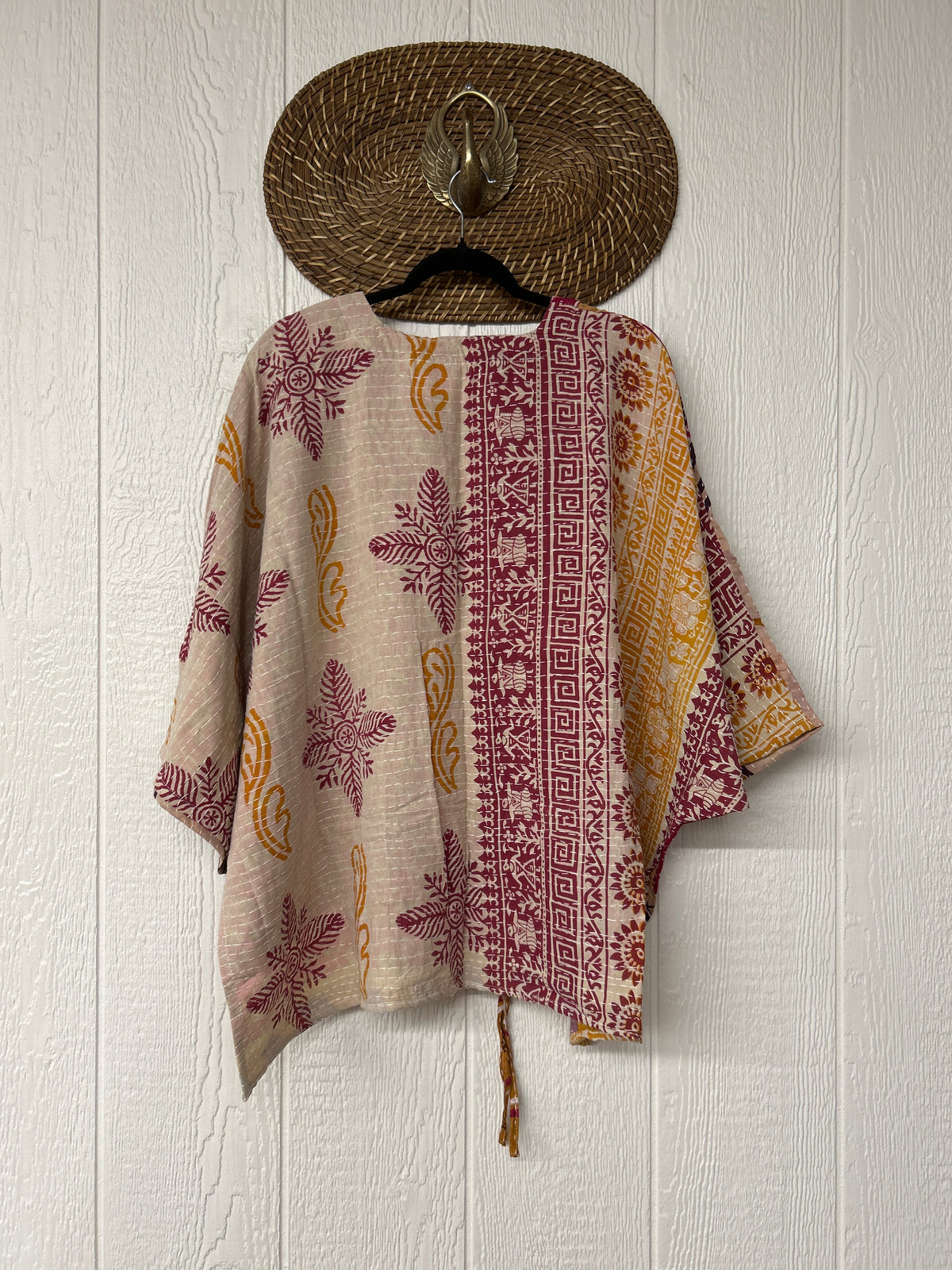 Pareo Kantha Hi-Lo Butterfly Top 0626 036