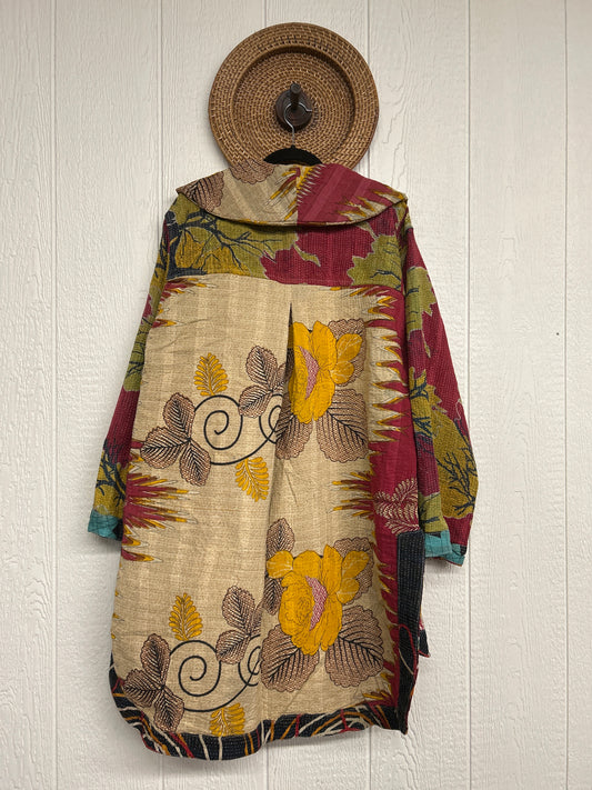 Fine Kantha Drifter Coat 1026 028
