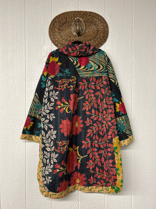 Fine Kantha Drifter Coat 1026 134