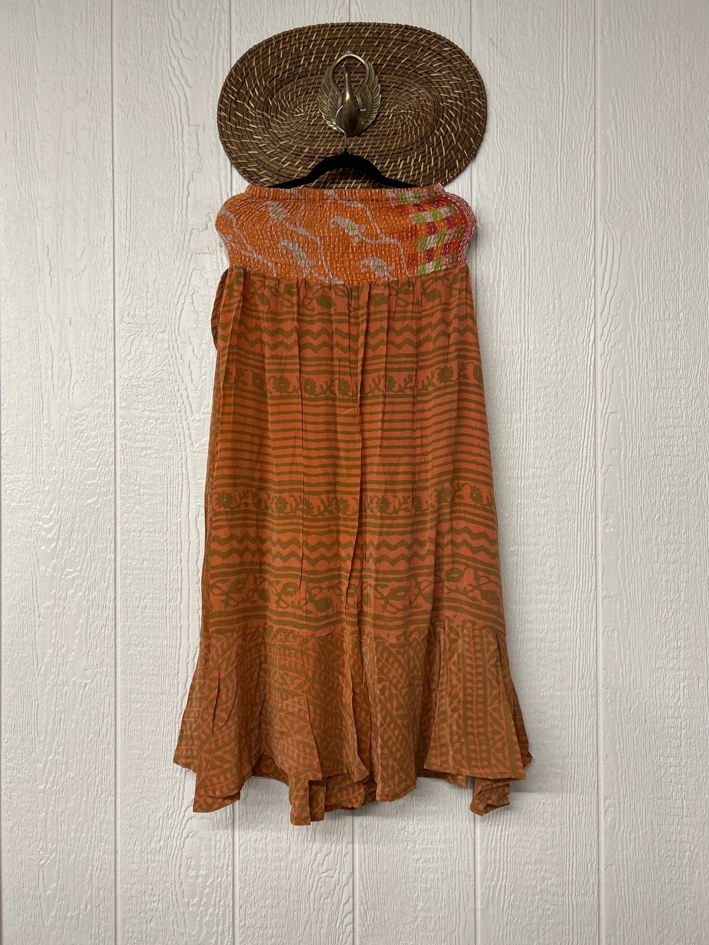Crepe Sari Inner Peace Wrap Skirt 0626 160