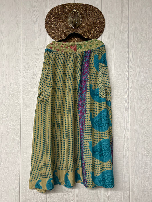 Rasgulla Sari Butterfly Cargo Skirt 0126 209