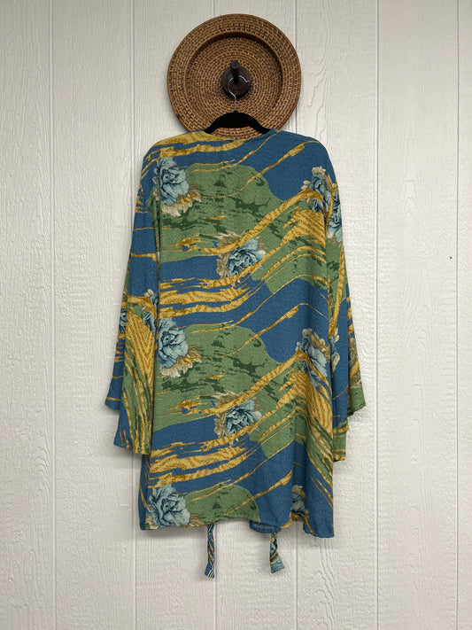 Rasgulla Sari Shortie Spellbound Kimono 0226 149