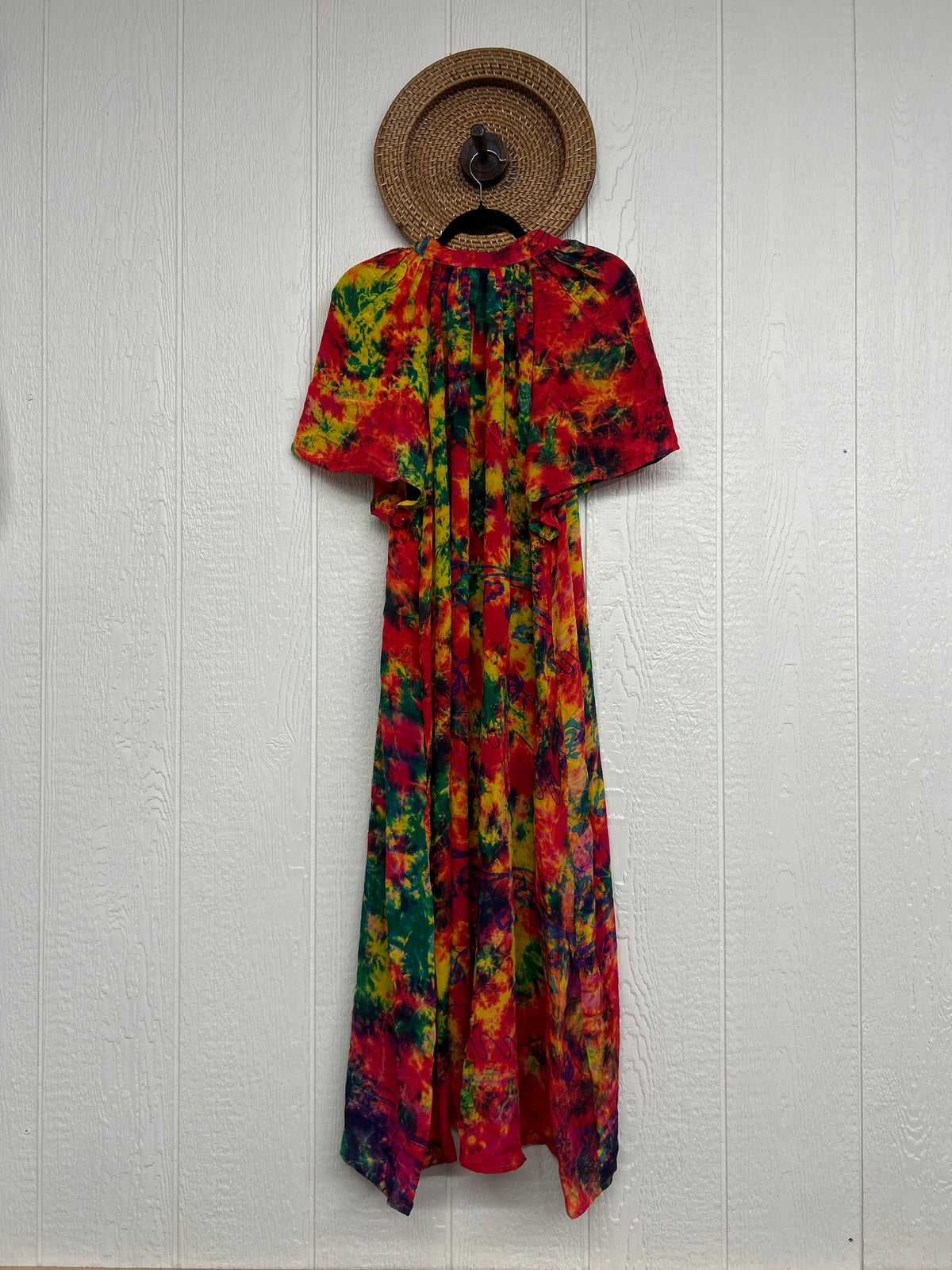 Crepe Sari Summer Woodstock Duster 0626 079