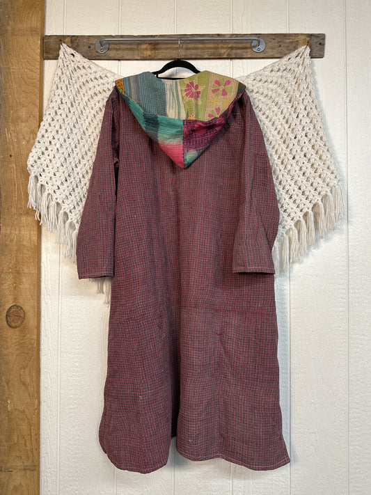 Fine Kantha Rising Sun Coat 1125 237